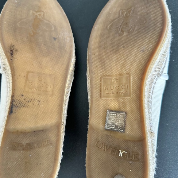 Women’s Gucci Cloth Espadrilles - Picture 10 of 11